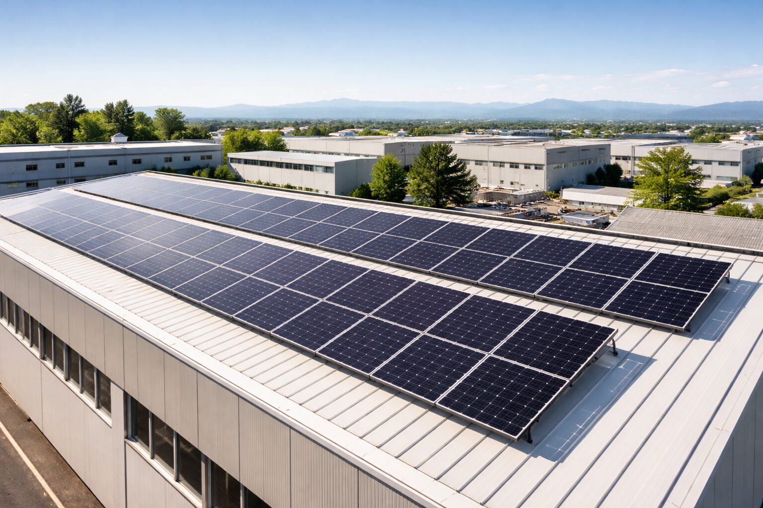 Impianto fotovoltaico industriale Triveneto