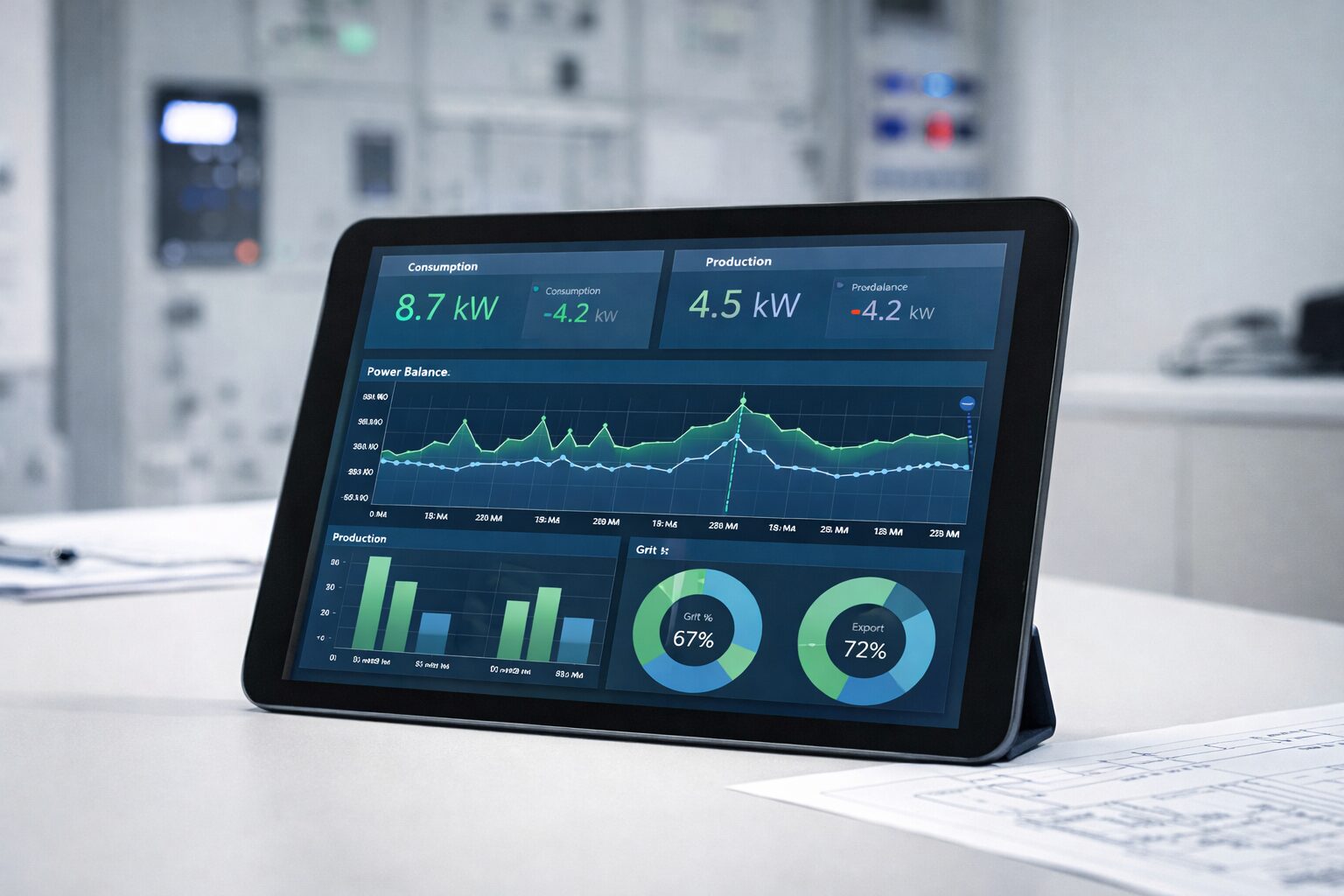 Monitoraggio consumi e domotica
